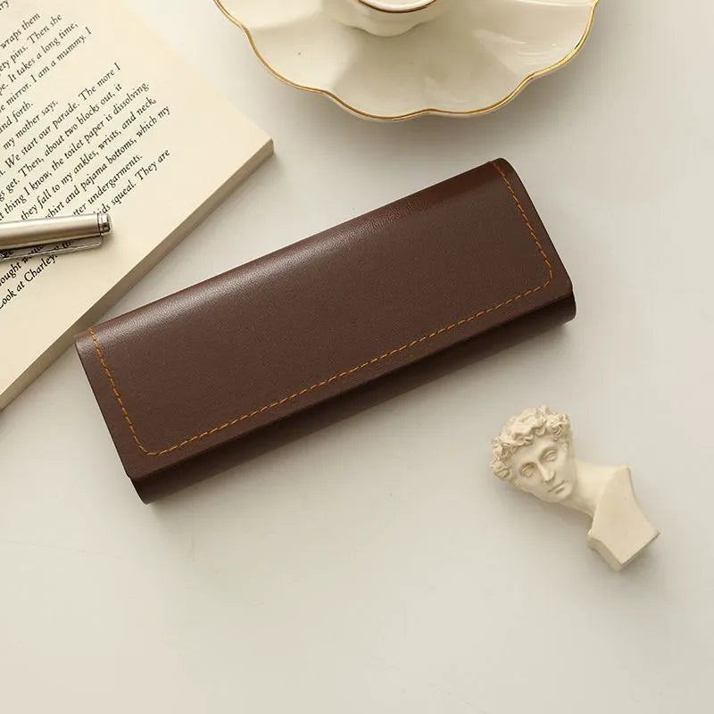 Vintage Leather Eyeglass Case