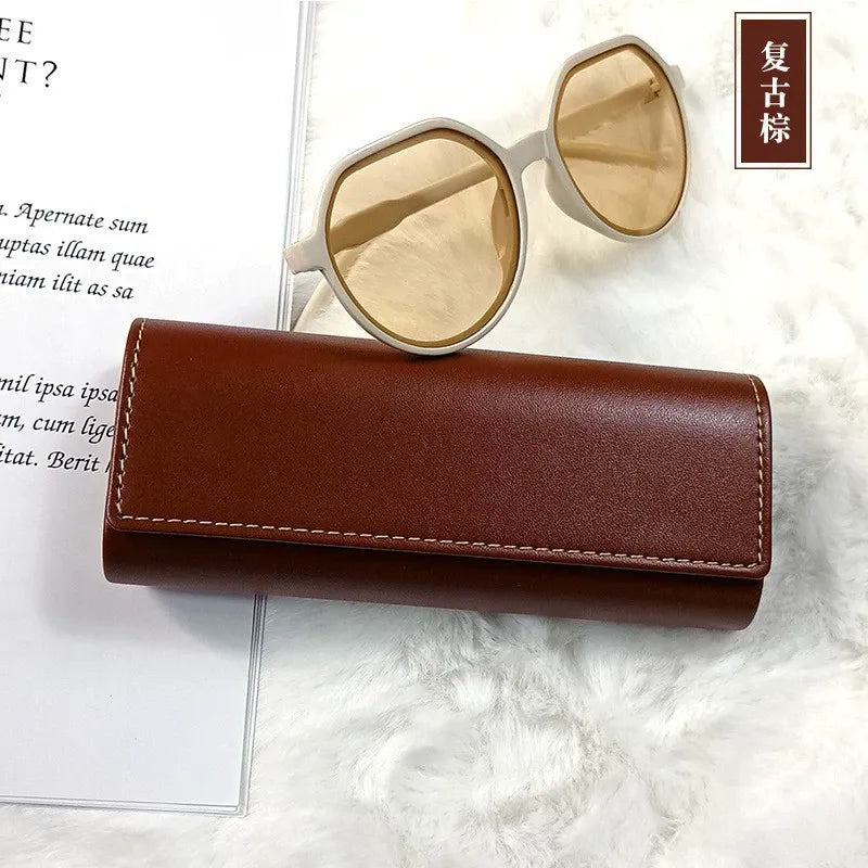 Minimalist Leather Eyeglass Case