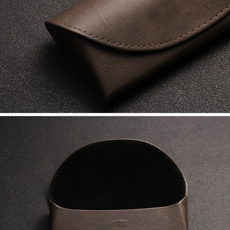 Lambskin Leather Eyeglass Case