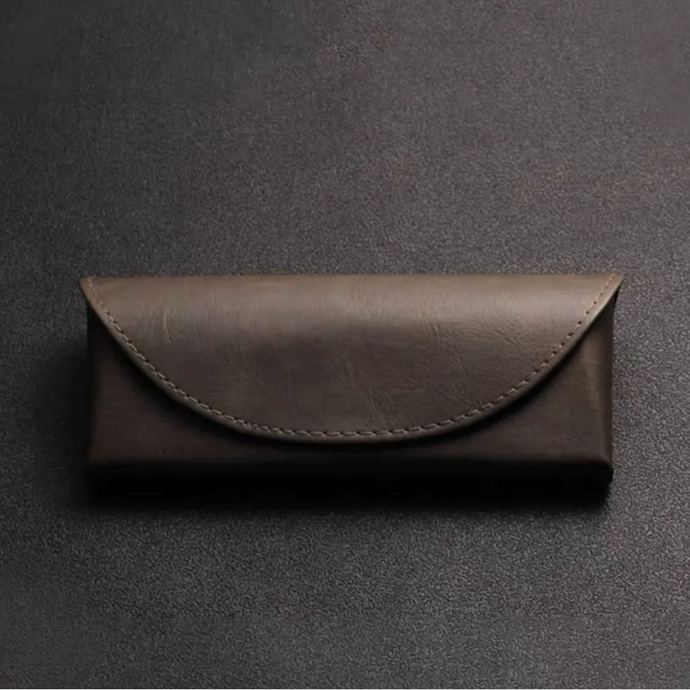 Lambskin Leather Eyeglass Case