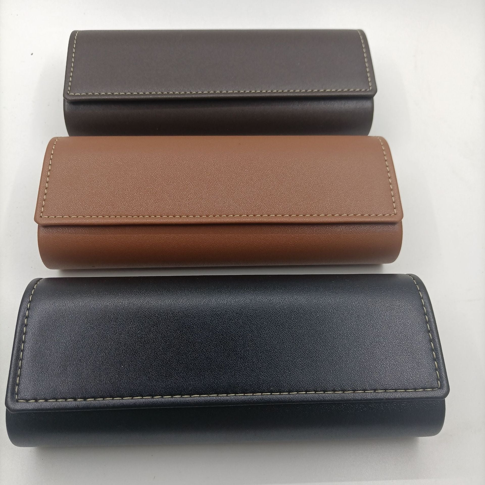 Minimalist Leather Eyeglass Case