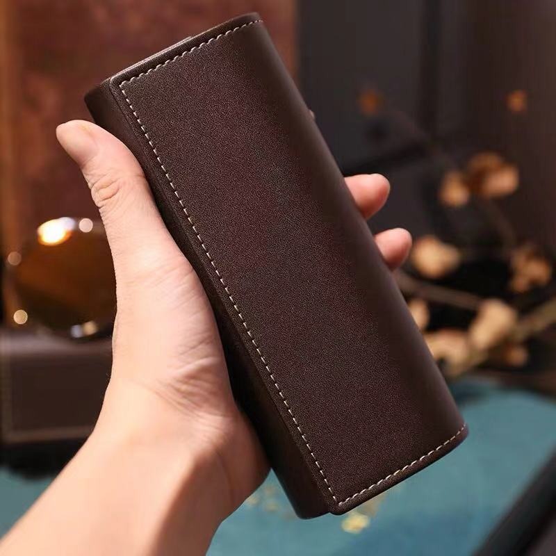 Minimalist Leather Eyeglass Case