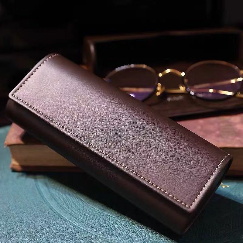 Minimalist Leather Eyeglass Case